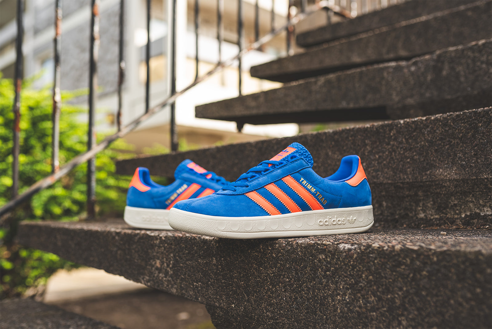 adidas trimm trab blue orange