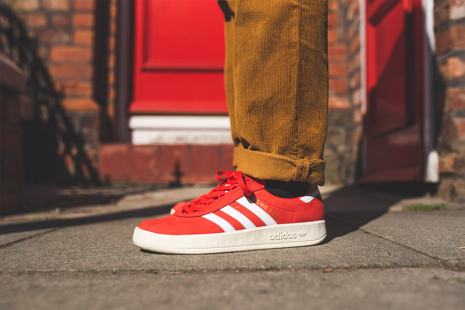 adidas trimm trab red