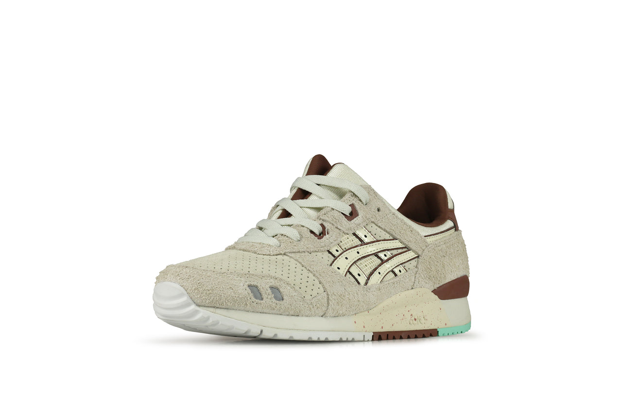 asics gel lyte iii black tan brown