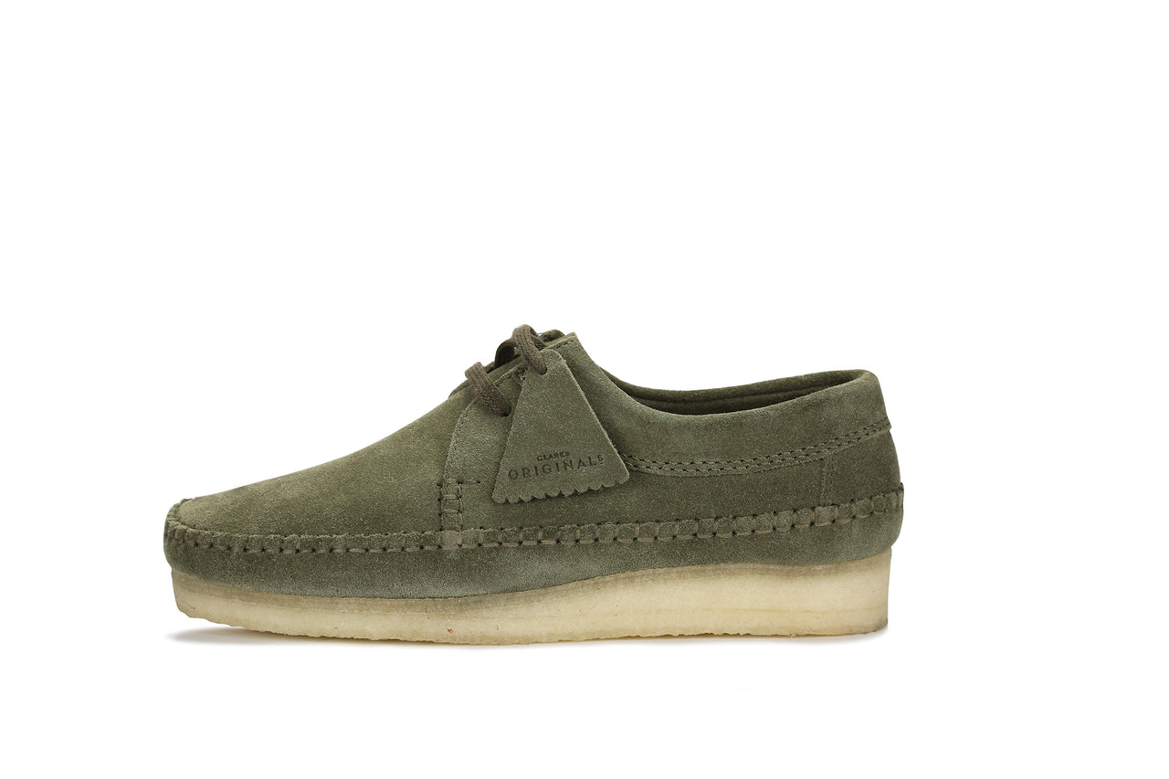 clarks olive suede