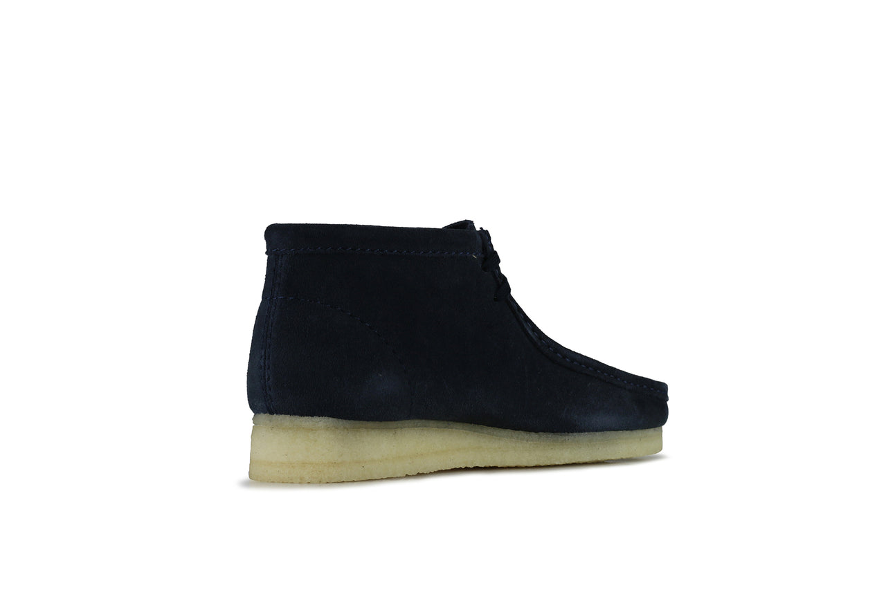 clarks wallabees blue