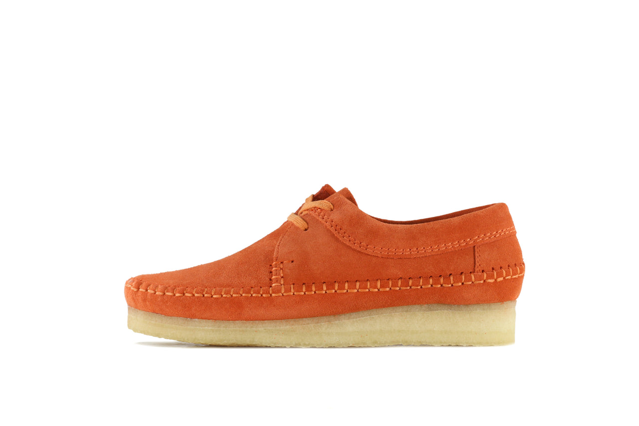 clarks weaver orange