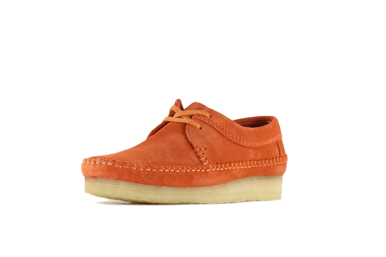 clarks weaver orange