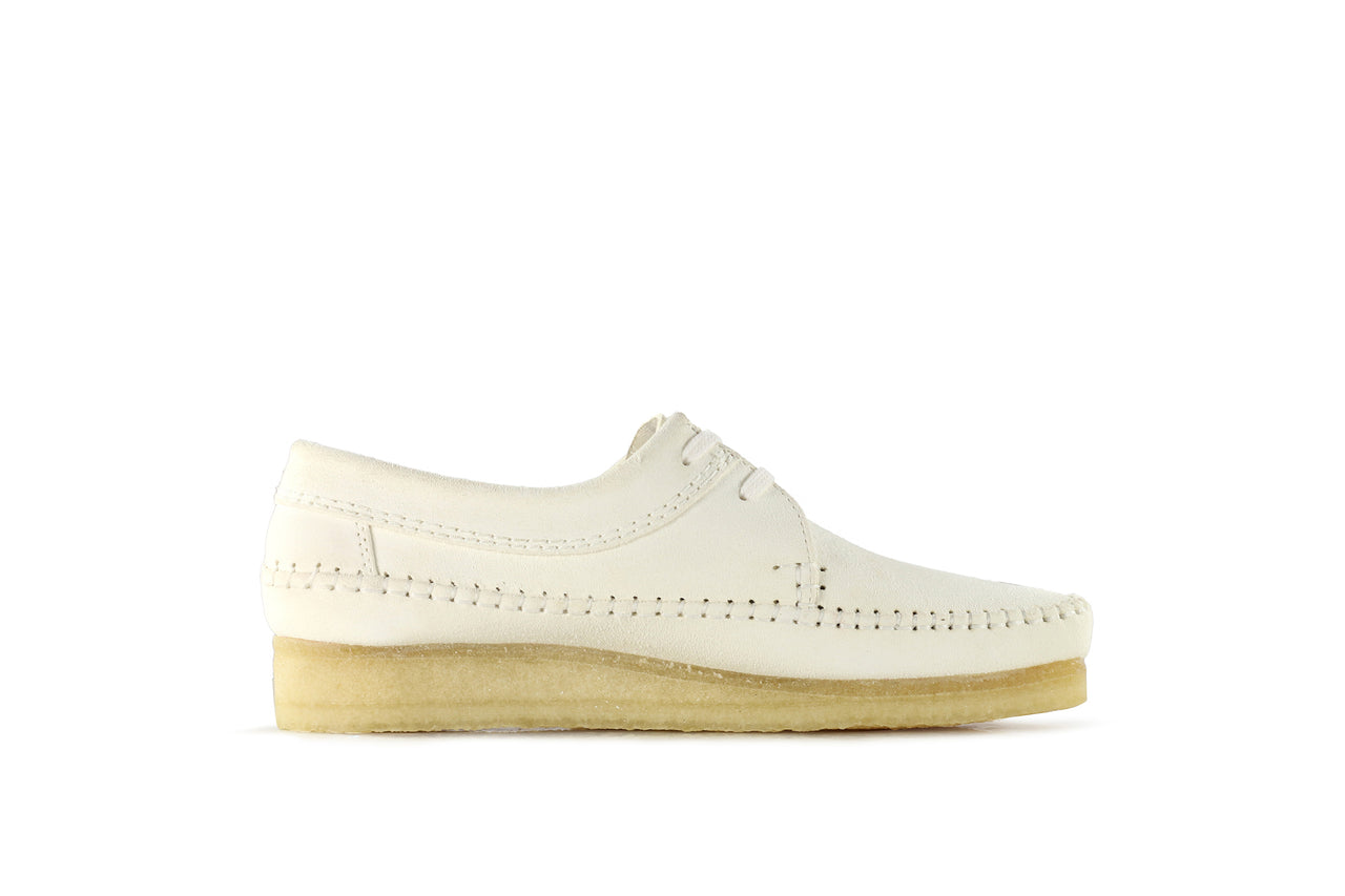 clarks weaver white