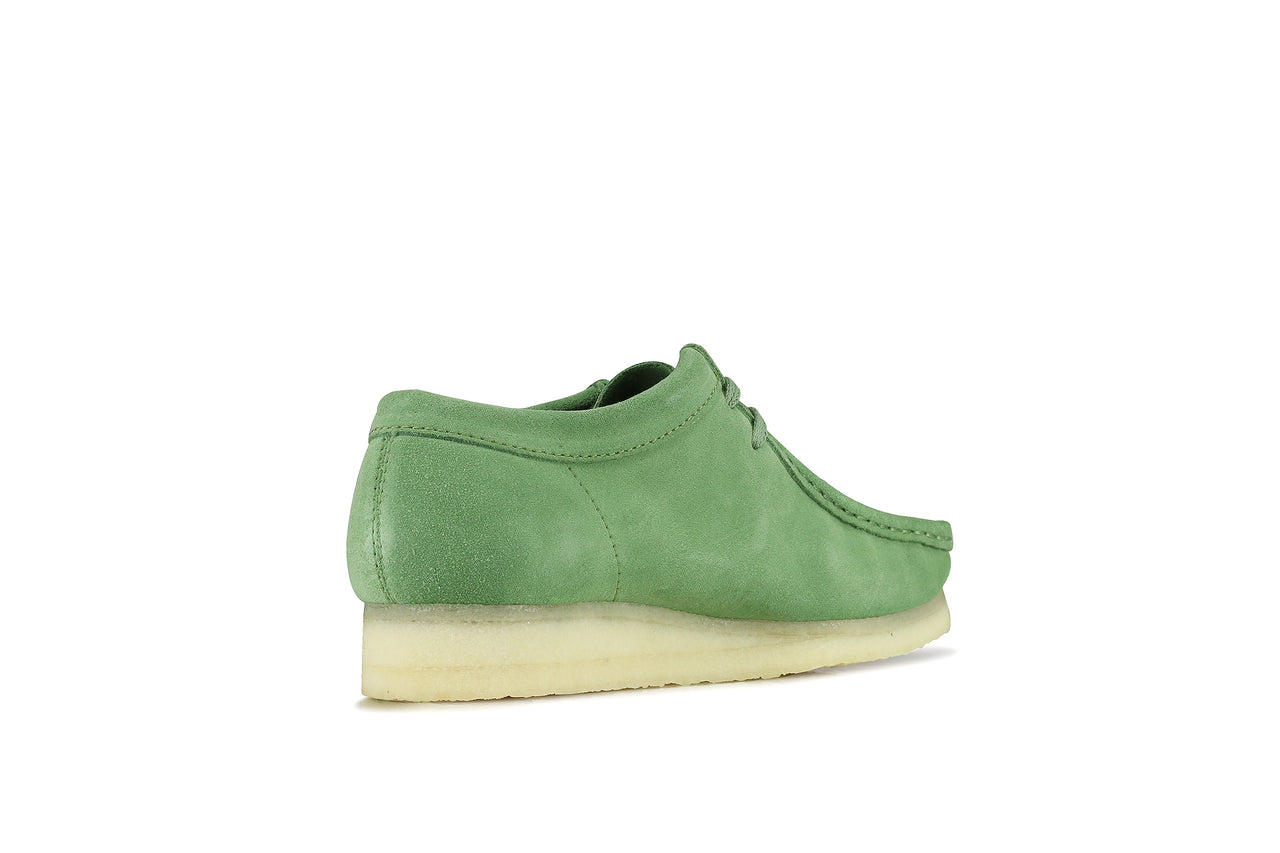 clarks wallabee cactus green