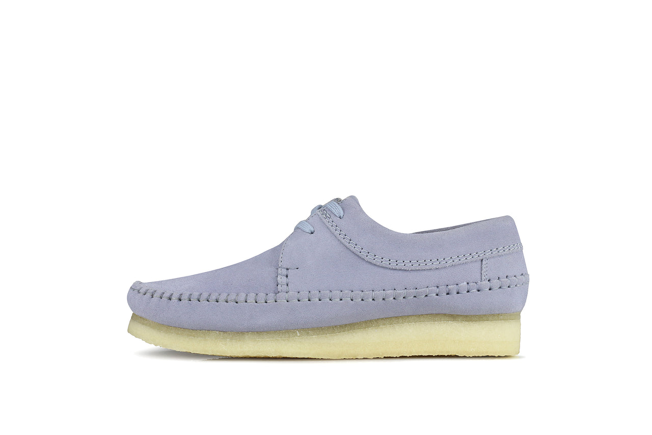 clarks weaver blue grey