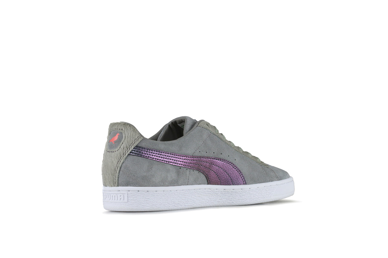 puma suede grise et violet