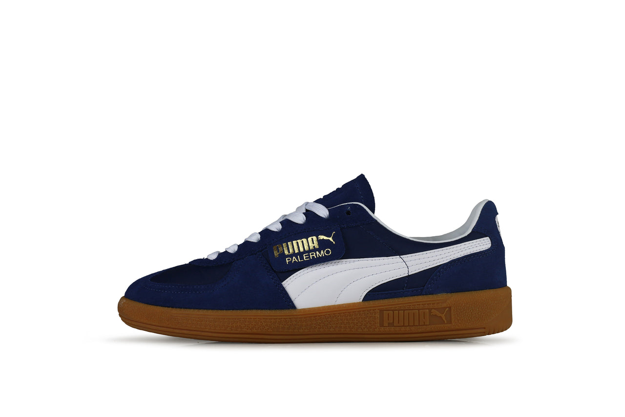 puma blue and gold shoes