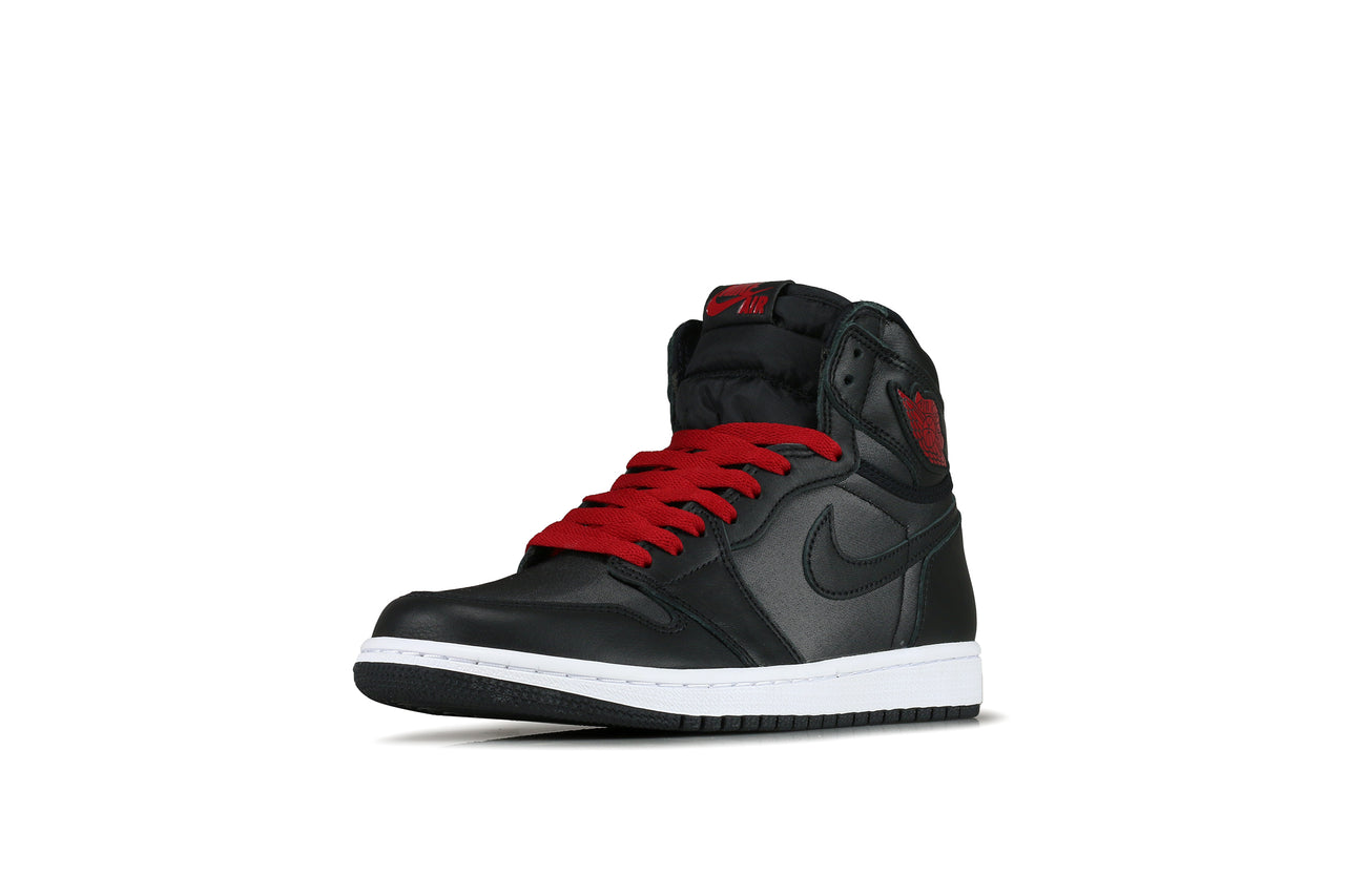 nike air jordan 1 black and red