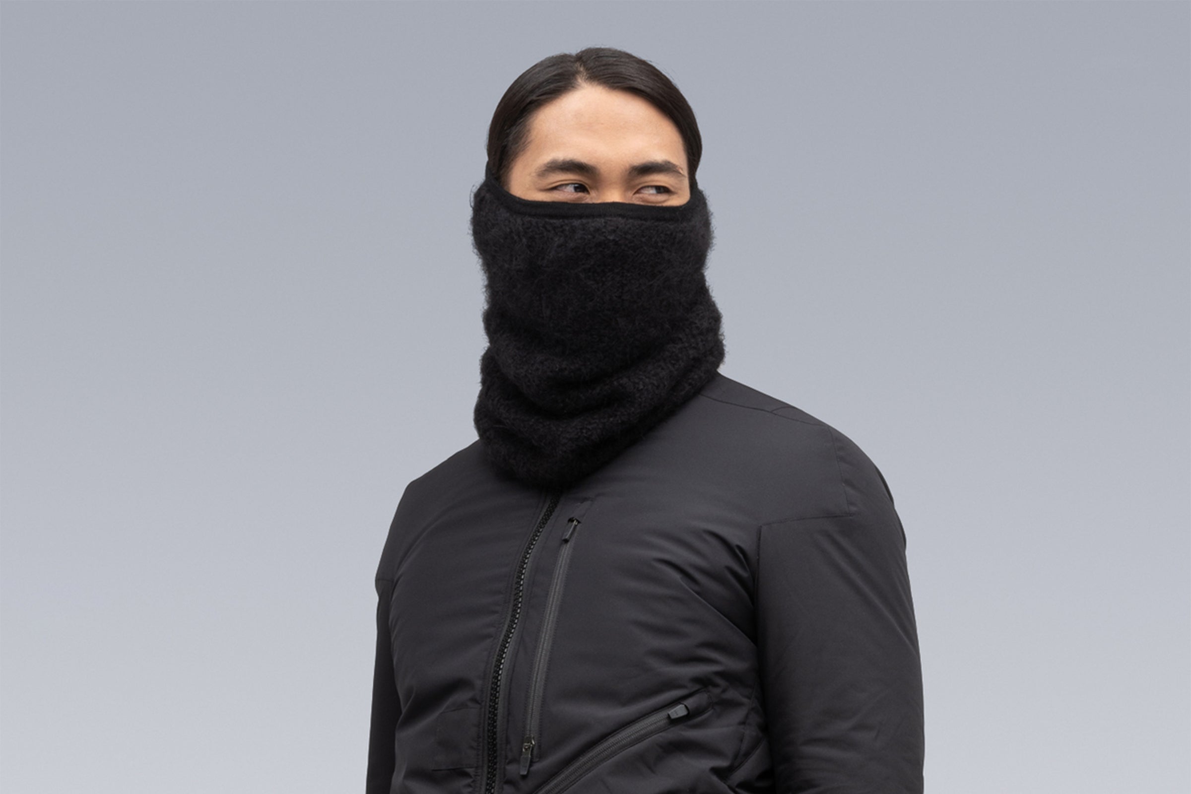 Acronym NG5-PU Hand-Knit Suri Alpaca Neck Gaiter – IetpShops