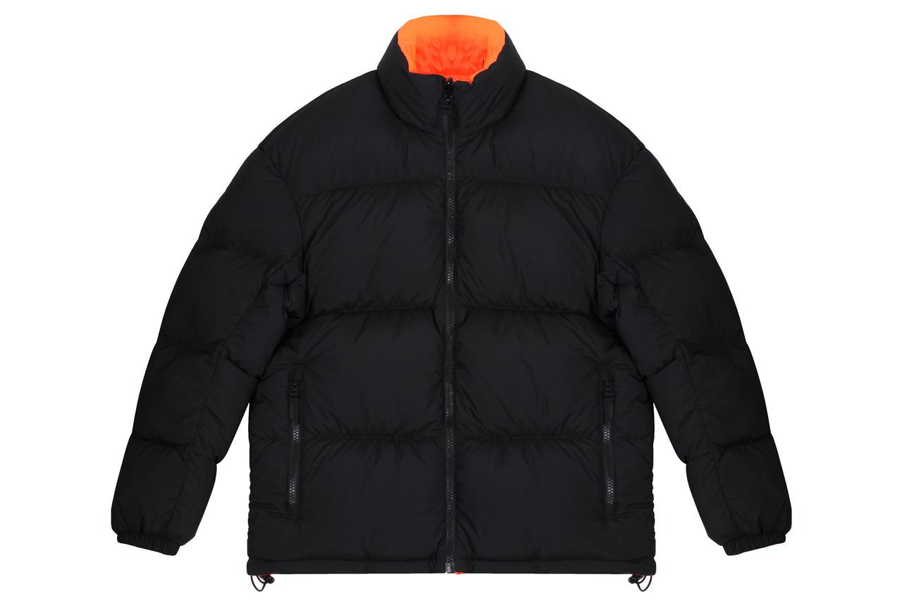 nike orange puffer jacket