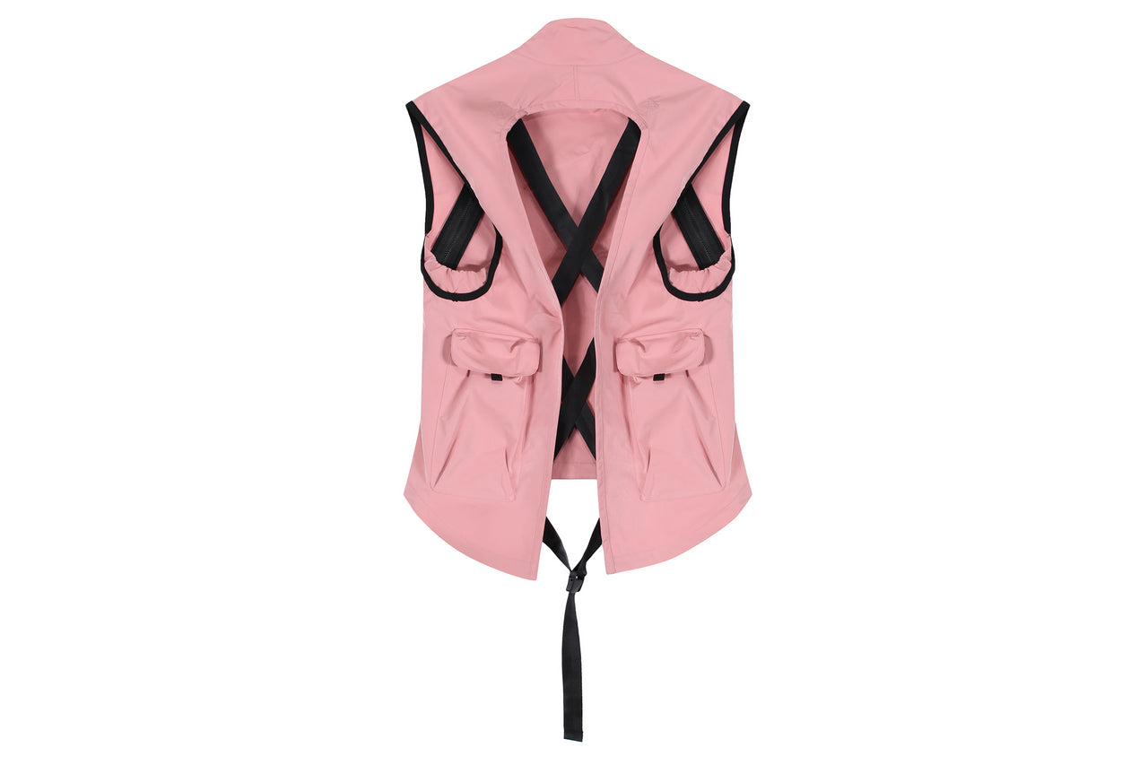 nike pink vest