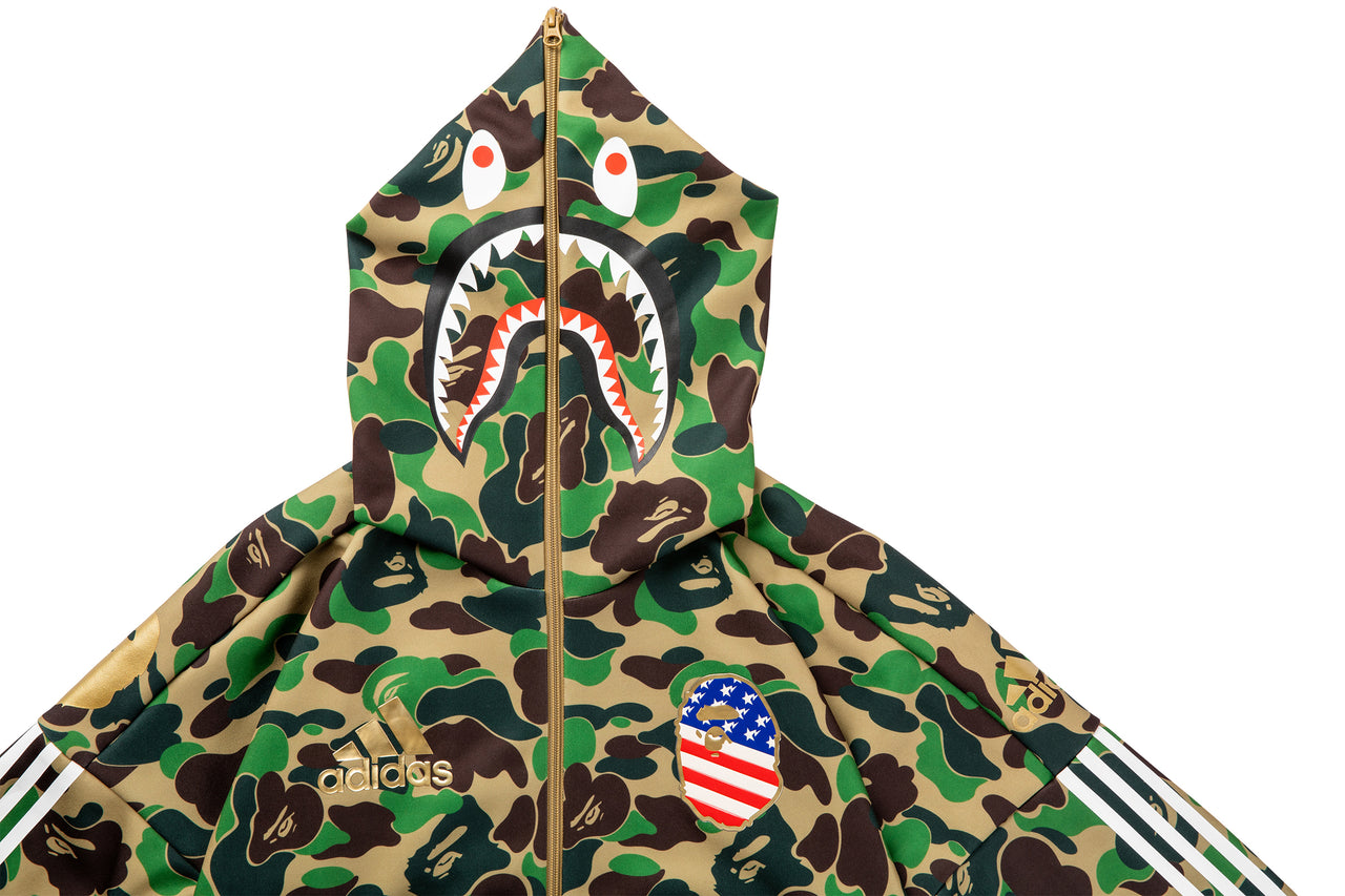 bape adidas hoodie