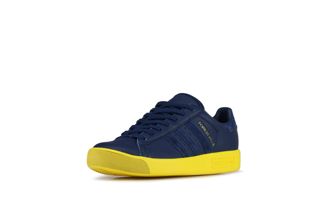 adidas forest hills navy yellow