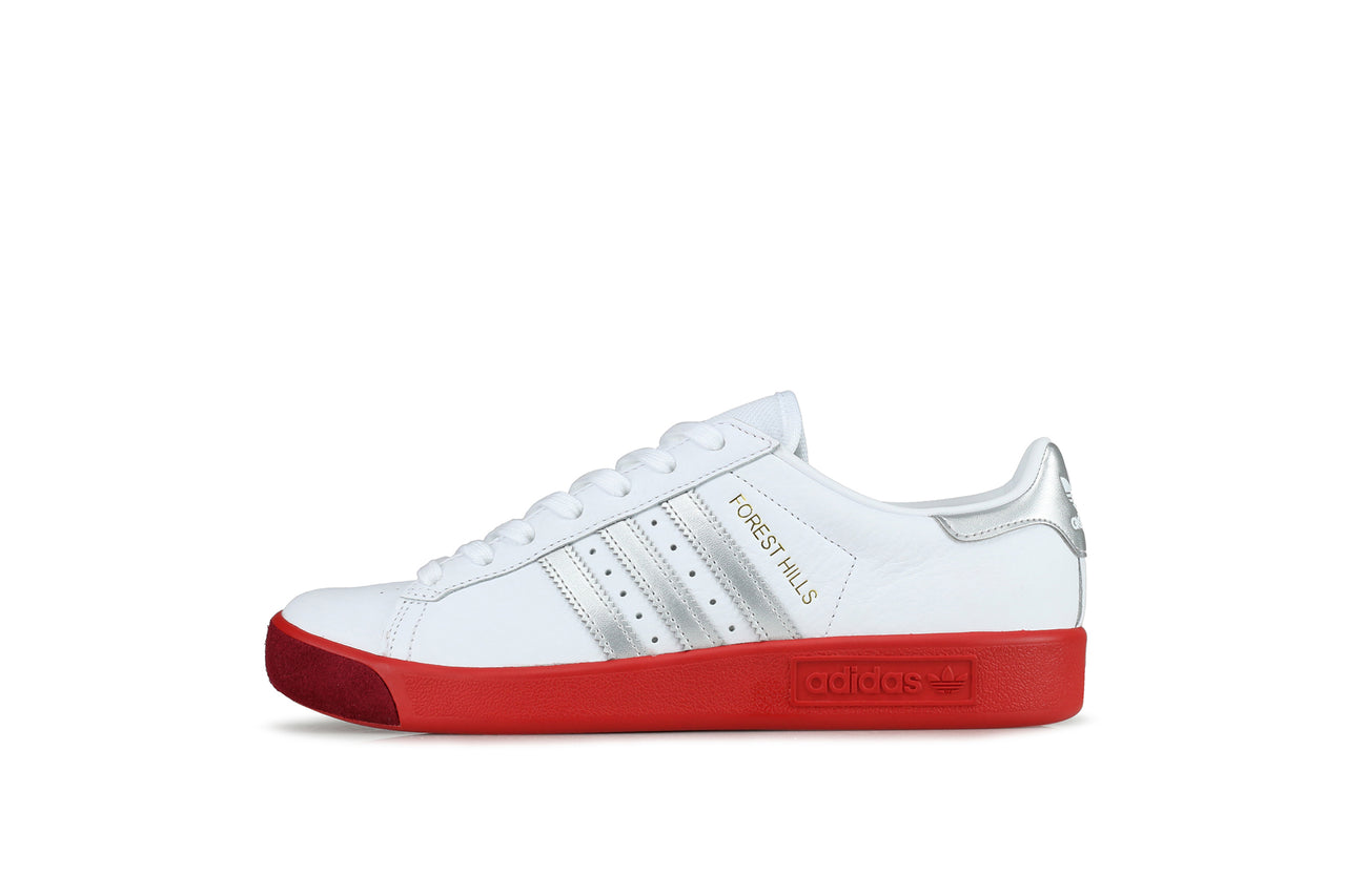 adidas forest hills red sole