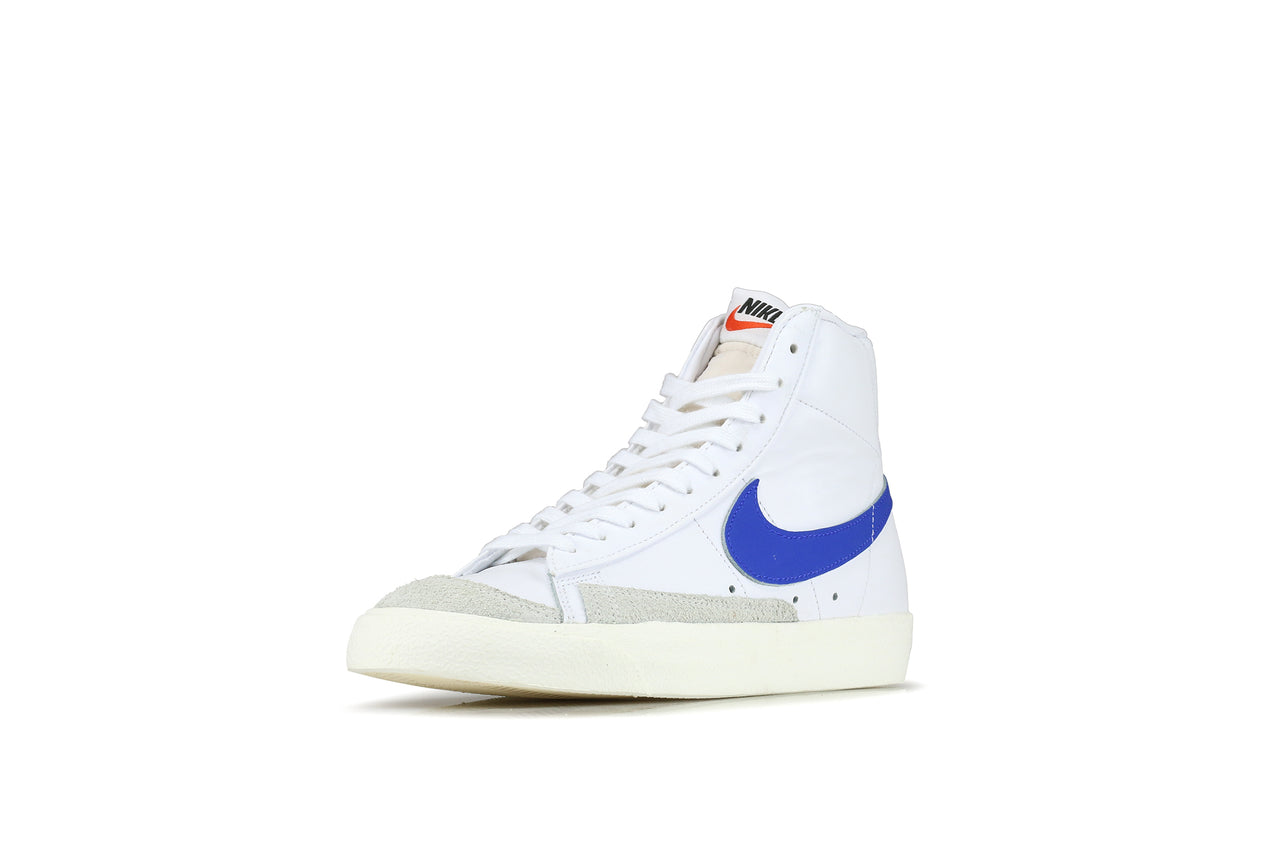 nike blazer mid premium leather beige trainers