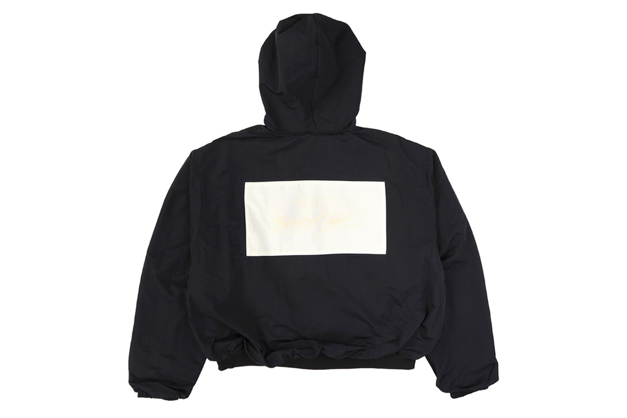 nike x fear of god hooded bomber jacket