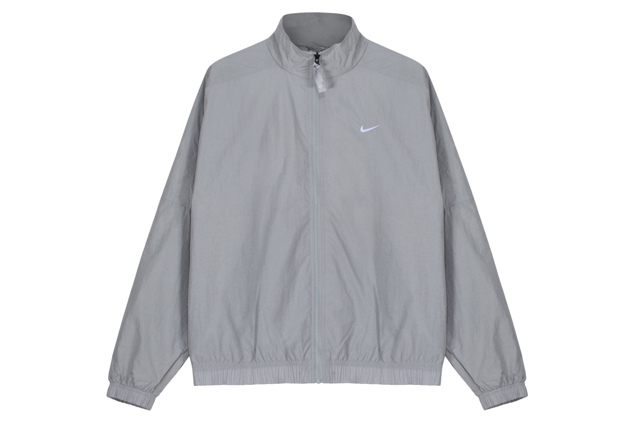 nike track jacket grey