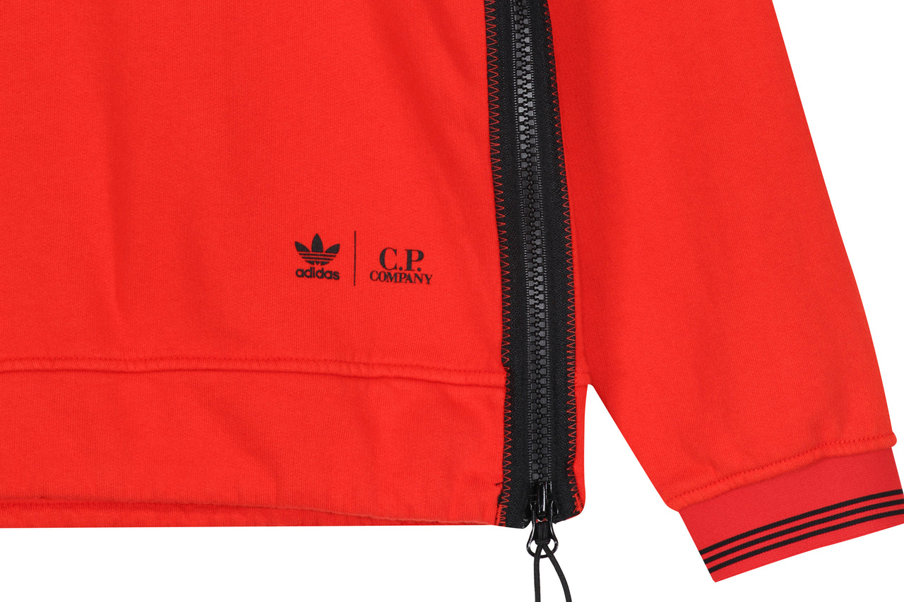 cp company x adidas hoodie