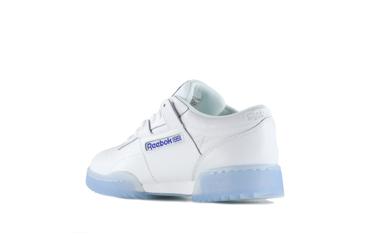 reebok workout clean ripple ice baskets blanc cn0643