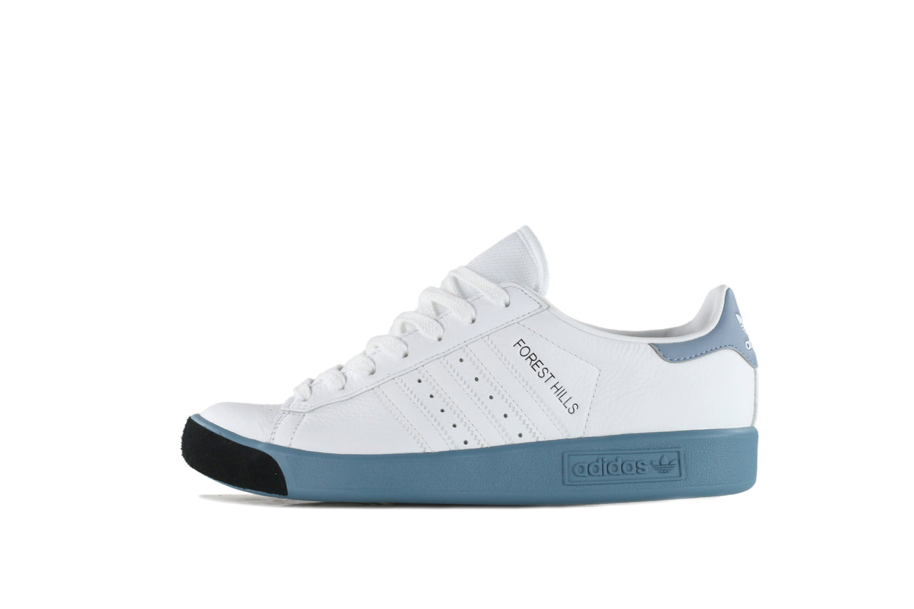 adidas forest hills white blue