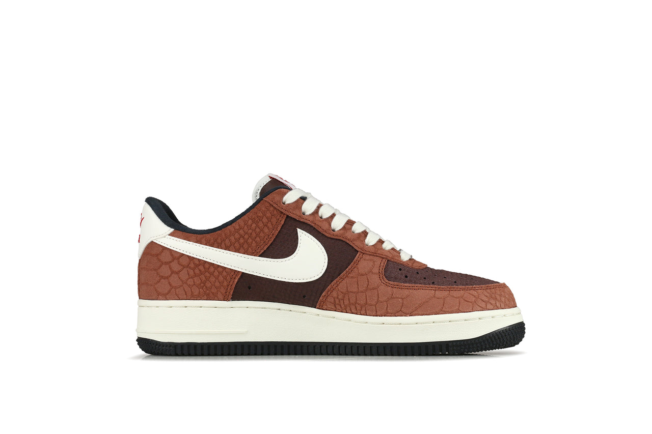 nike air force 1 premium red bark