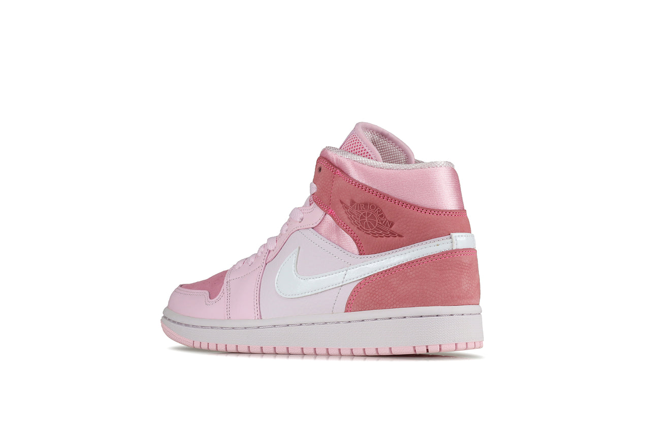 air jordan 1 mid women's digital pink