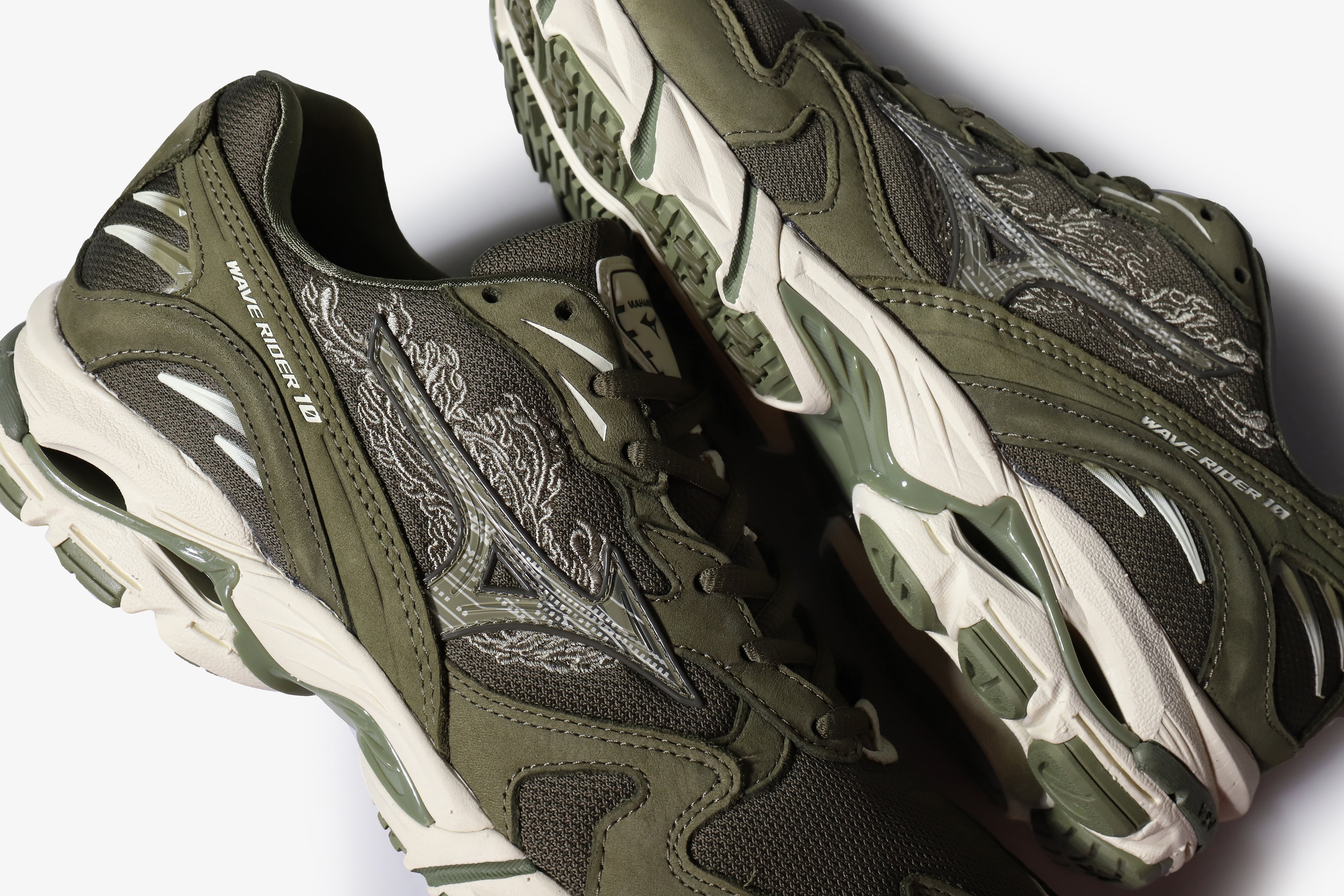 Mizuno Wave Rider 10 x Maharishi – HANON