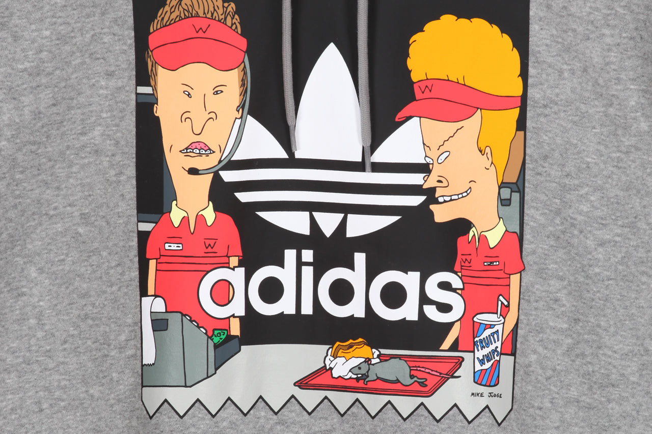 beavis and butthead adidas pullover