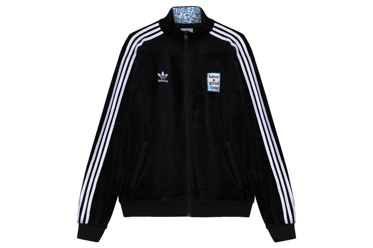 adidas velour top