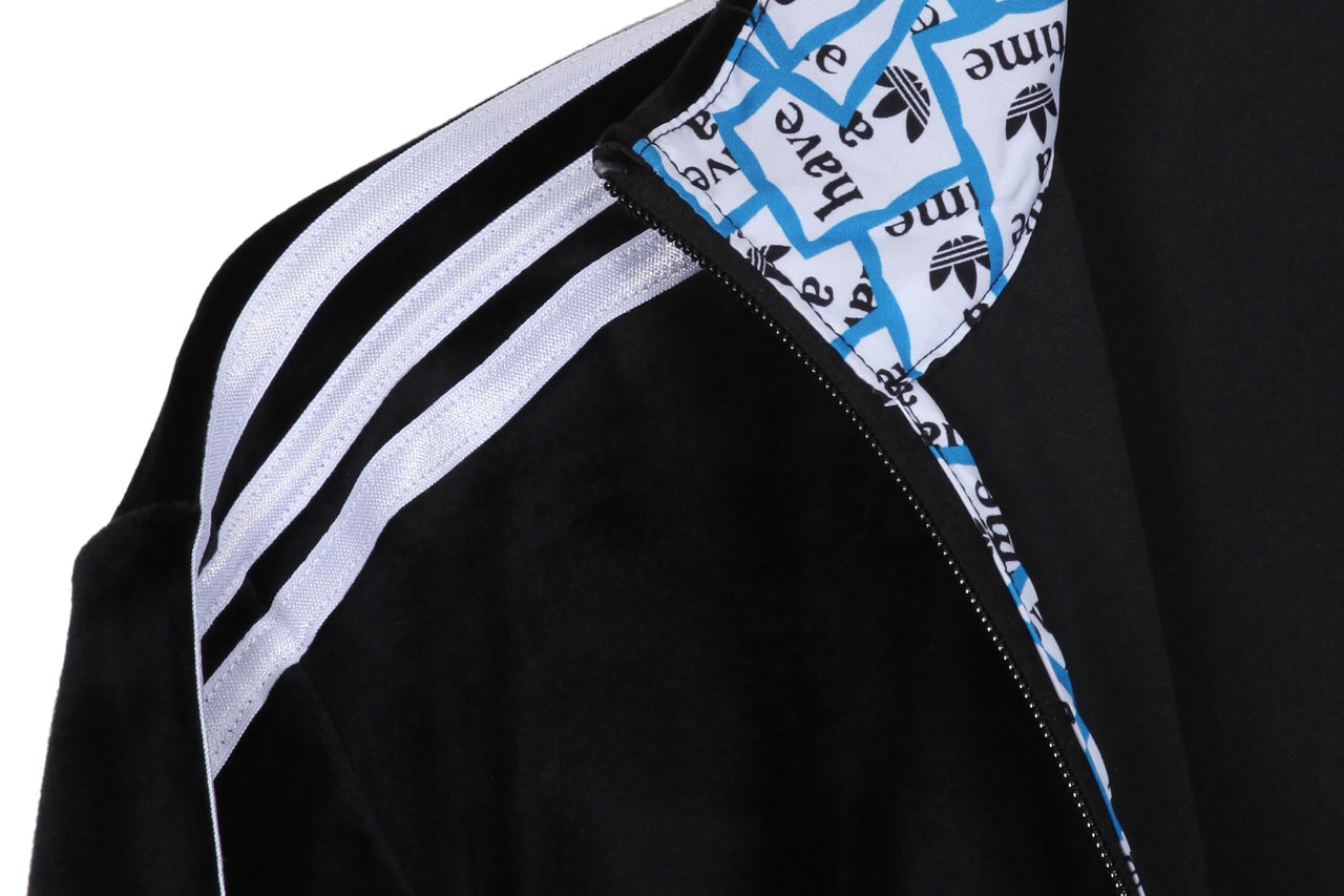 adidas x have a good time velour track top