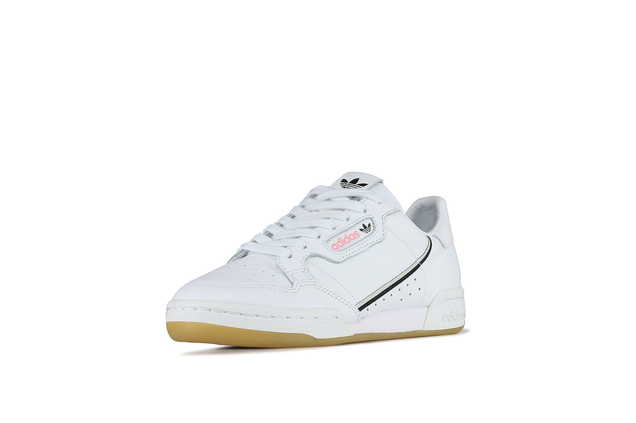 adidas originals continental 80's tfl northern hammersmith line trainers in white