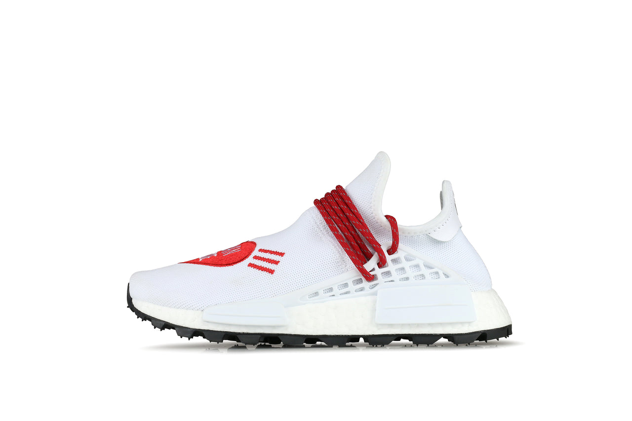 Adidas x Pharrell Williams Hu Human Race NMD Scarlet White End