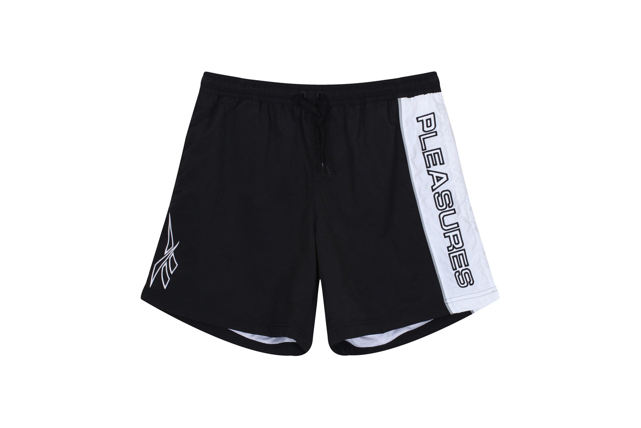 pleasures reebok shorts