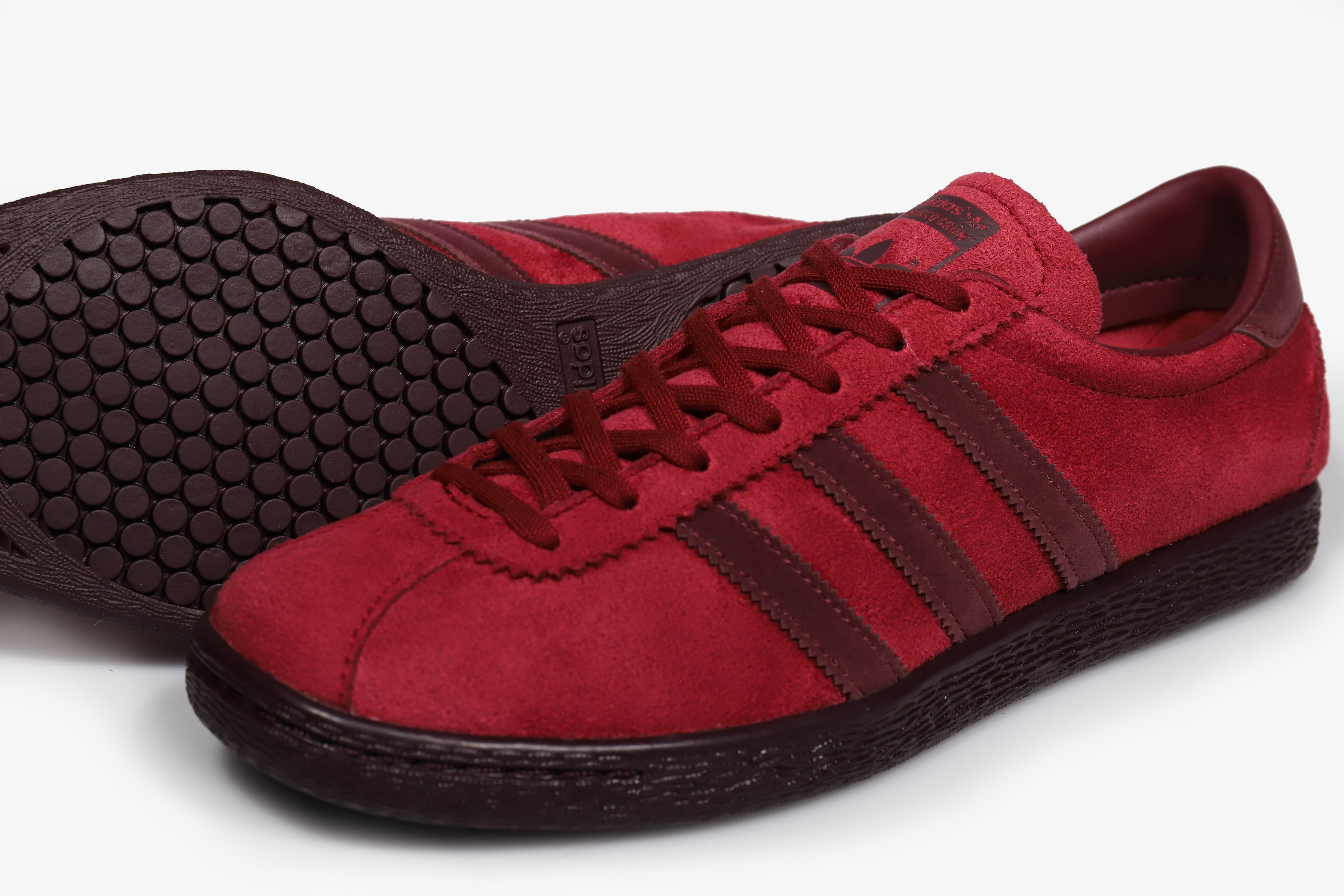 Adidas tobacco store red