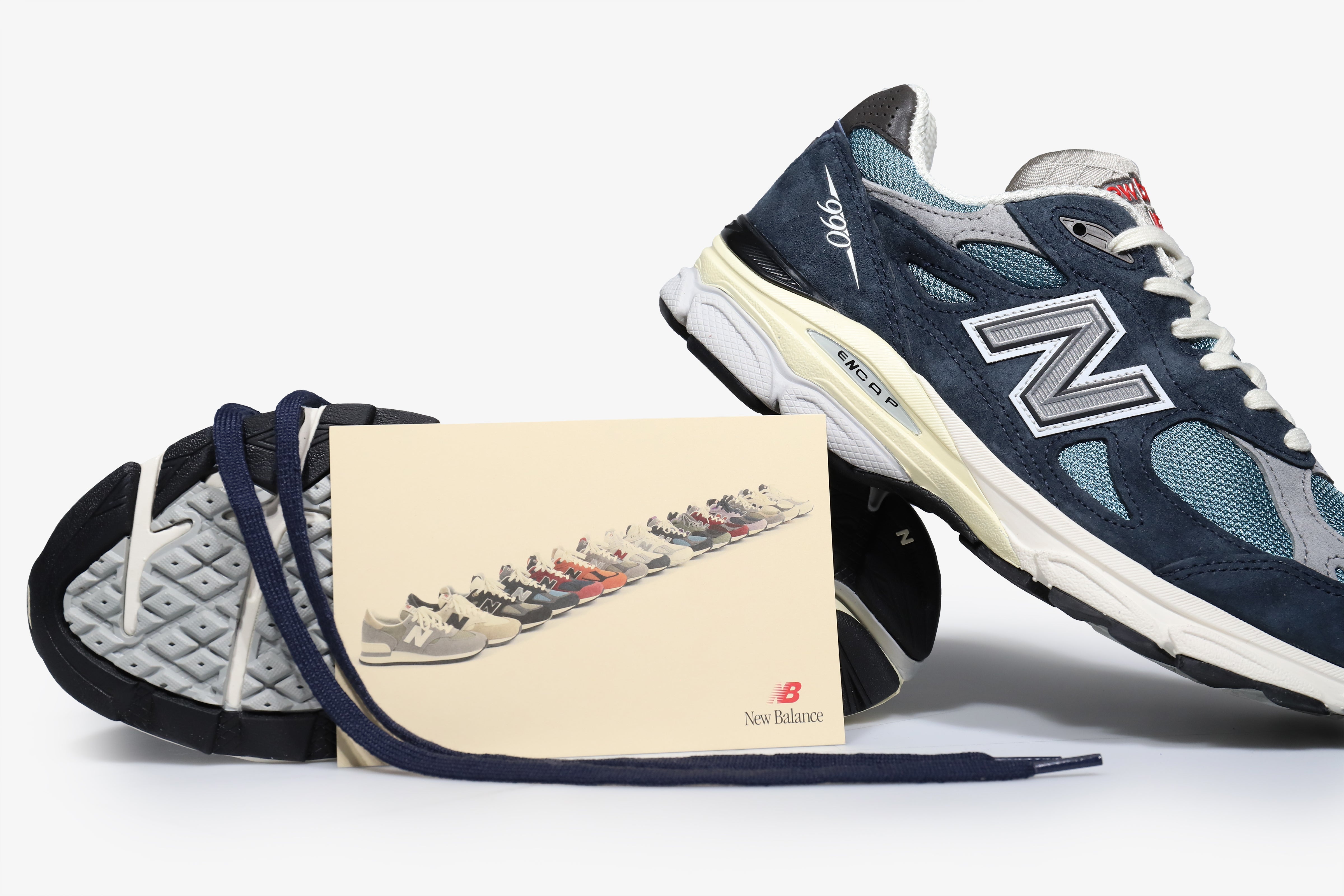 NEW BALANCE M990TE3 NAVY BLUE レディース24cm | targetads.com.br