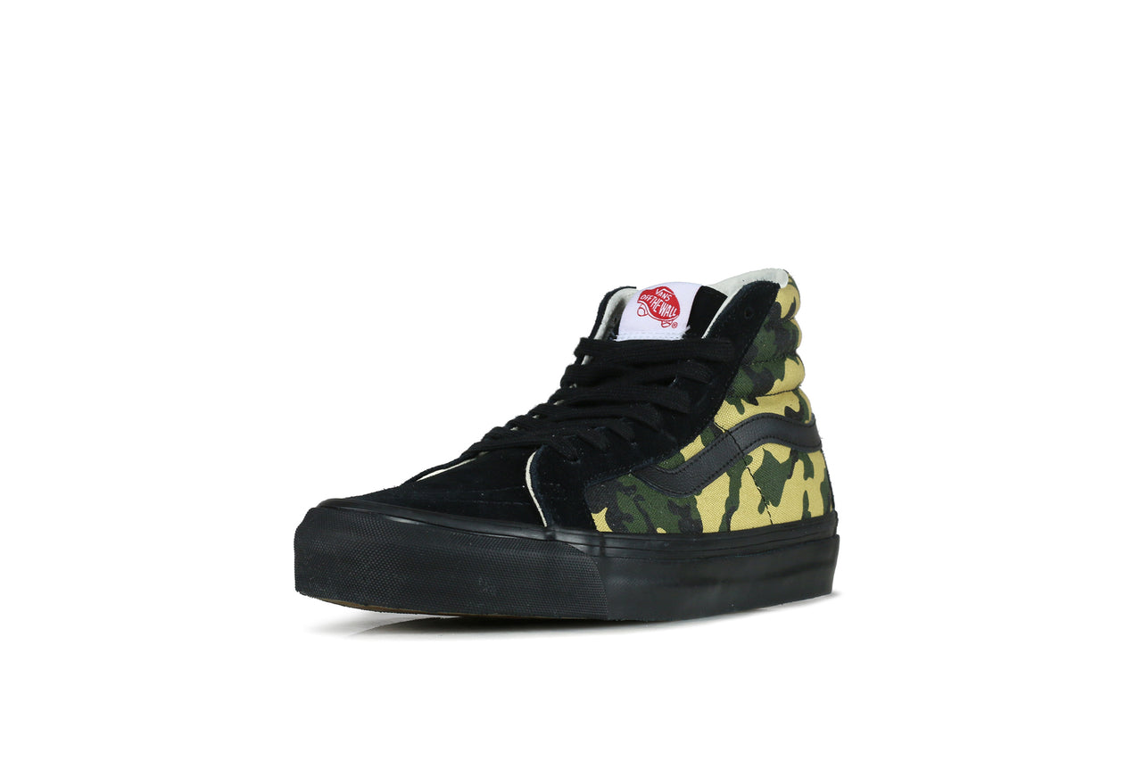 vans vault black camo