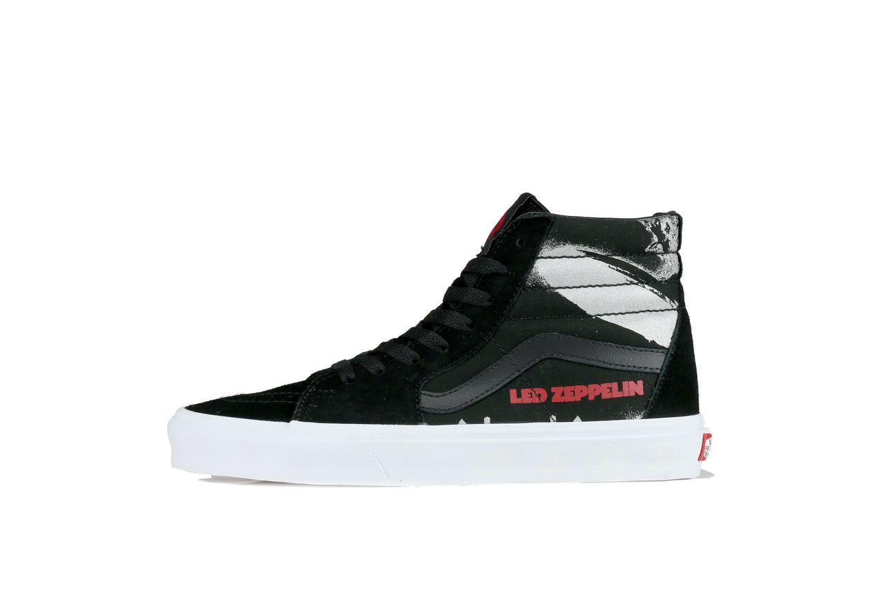 vans sk8 hi led zeppelin