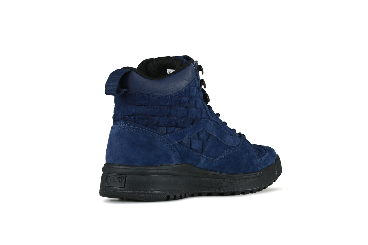 vans ultrarange hi mte dress blue