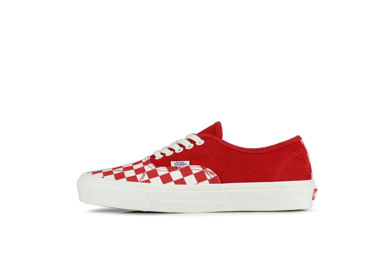 vans vault authentic red