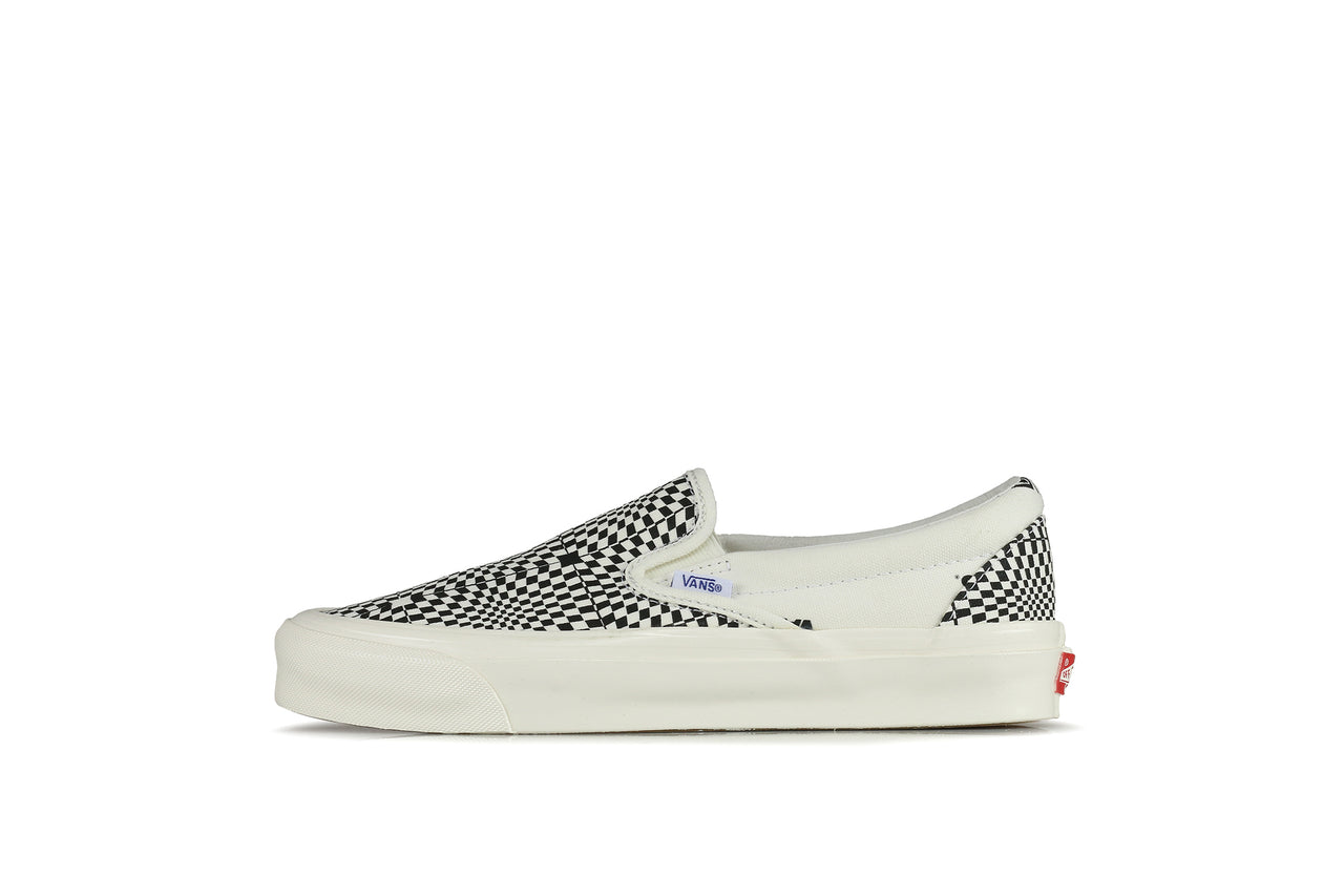 vans vault og classic slip on lx checkerboard