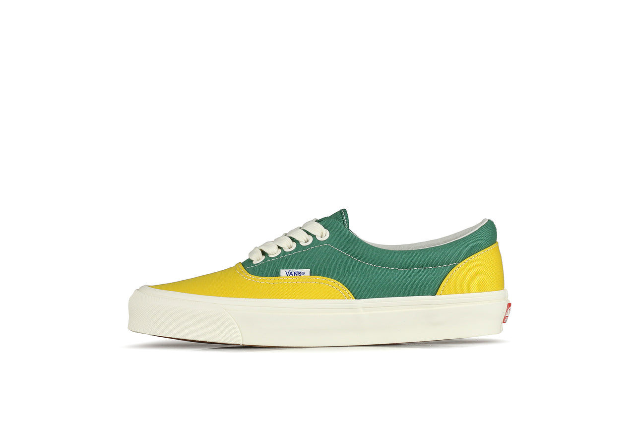 yellow and green vans