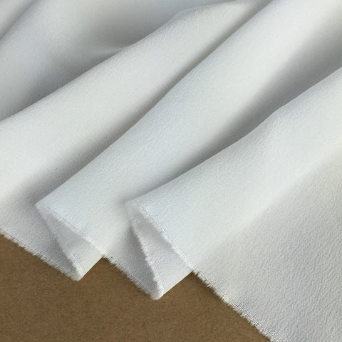 White Egyptian cotton muslin fabric.