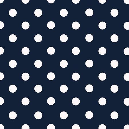 Polka Dot Poly Cotton Fabric