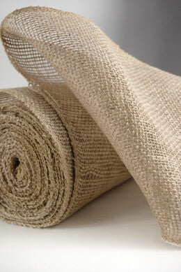 Natural Jute Burlap Hessian Cloth Lining Fabric Rustic Wedding