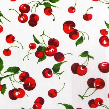 Fruits and Vegetables Print Poly Cotton Fabric