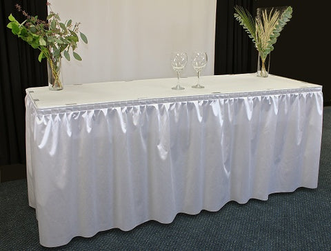 Satin Table Skirts