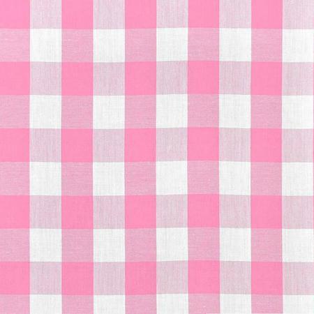Gingham Print Poly Cotton Fabric