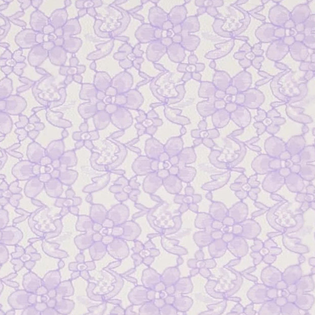 lilac lace fabric