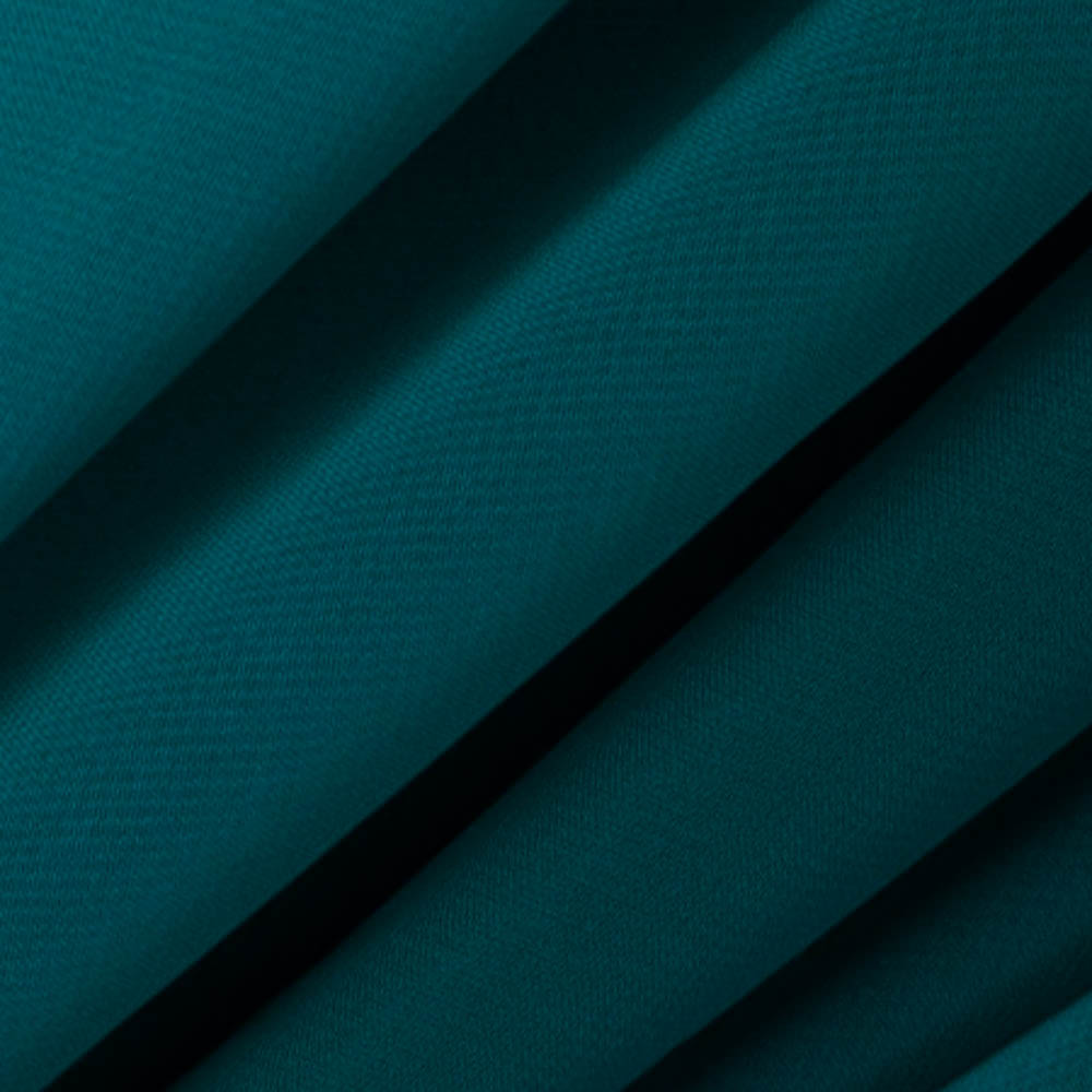 teal chiffon fabric